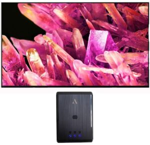sony xr65x90k 65" 4k smart bravia xr hdr full array led tv with an austere 3s-ps4-us1 4-outlet power with omniport usb (2022)