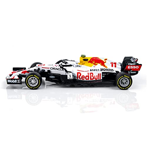 HTLNUZD Bburago 1:43 2021 F1 Racing RB16B #11 Sergio Perez Turkey Special Paint Formula One Alloy Super 1/43 NO.11 Diecast Alloy Collectible Toy Car Model (Standard RB16B#11)