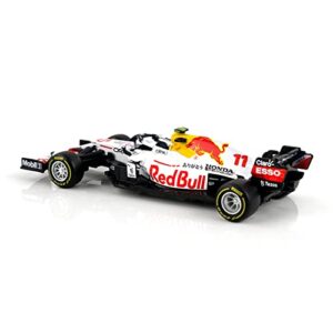 HTLNUZD Bburago 1:43 2021 F1 Racing RB16B #11 Sergio Perez Turkey Special Paint Formula One Alloy Super 1/43 NO.11 Diecast Alloy Collectible Toy Car Model (Standard RB16B#11)