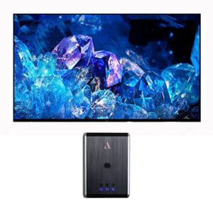 sony xr77a80k 77" 4k bravia xr oled high definition resolution smart tv with an austere 7s-ps4-us1 4-outlet power with omniport usb (2022)