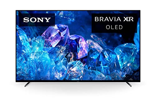 Sony XR77A80K 77" 4K Bravia XR OLED High Definition Resolution Smart TV with an Austere 7S-PS4-US1 4-Outlet Power with Omniport USB (2022)