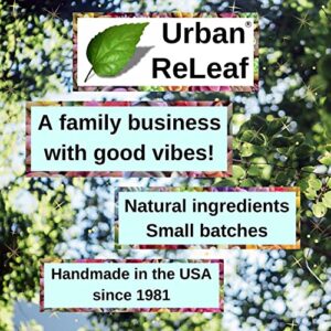 Urban ReLeaf 8 oz. Set Piercing Relief Solution ! Aftercare Sea Salt Help for Keloid, Bump, Irritated & New. Made in USA. Clean Soothe Heal Natural