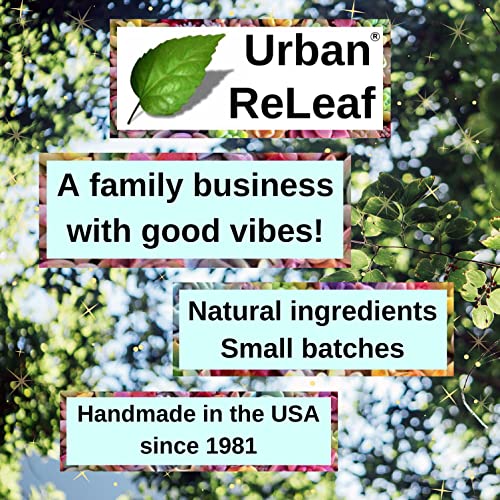 Urban ReLeaf 8 oz. Set Piercing Relief Solution ! Aftercare Sea Salt Help for Keloid, Bump, Irritated & New. Made in USA. Clean Soothe Heal Natural