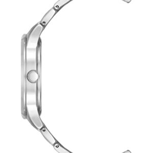 Amazon Essentials Unisex Bracelet Watch, Silver