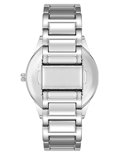 Amazon Essentials Unisex Bracelet Watch, Silver