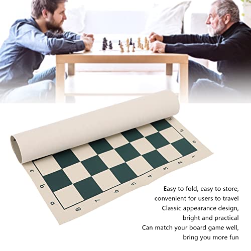 Chess Board, Folding Roll up Chess Game Board, Travel Chess Board Games for Kids and Adults, Standard Folding Chess Set for Chess Games