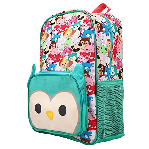 Bioworld Squishmallows Winston The Owl Plush Pocket Youth Backpack