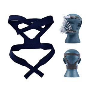cpap mask headgear strap, replacement universal cpap headgear for resmed mirage series & philips respironics, cpap supplies, standard(without mask)