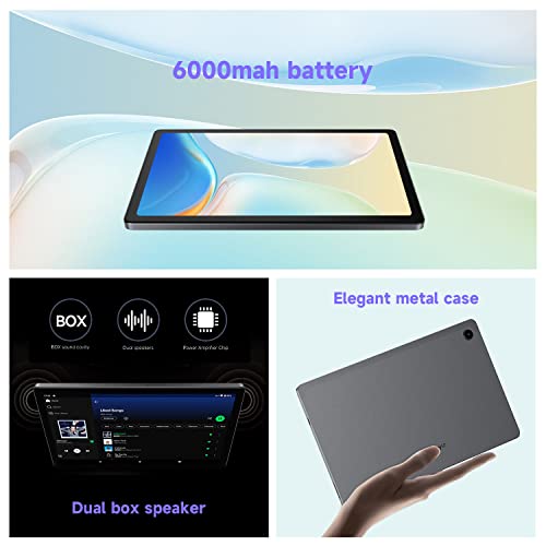 ALLDOCUBE Android 12 Tablet 10.4 inch iPlay 50 Android Tablet, 6GB RAM+64GB ROM, 4G LTE & 2.4/5G WiFi, 5MP+8MP Dual Camera, Octa-Core Chip, FHD 2000x1200 Resolution, 6000mAh, BT5.0, GPS