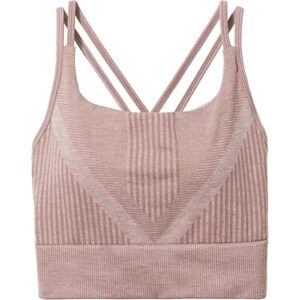 Smartwool Intraknit Strappy Bra - Women's Sandstone, L