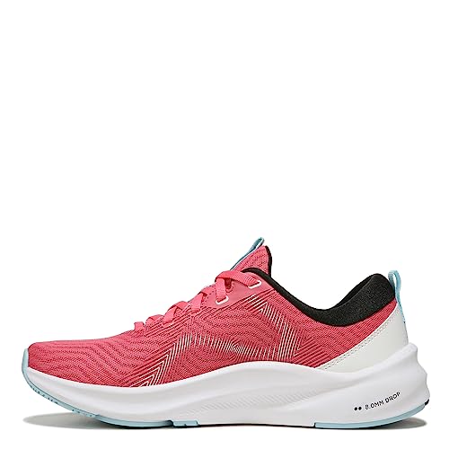 Ryka Women's Never Quit Training Sneaker, Watermelon Pink, 9 Wide