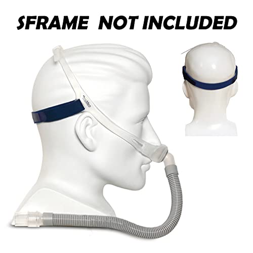 Swift FX CPAP Mask Headgear Strap, Replacement Headgear Straps Compatible with ResMed Swift FX Nasal Pillow, 2 Pack