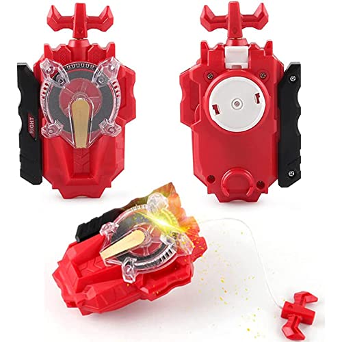 Gyro(Dangerous Belial) + Launcher Battle Bey Burst Set, Battling Top, Stickers & Launchers Set, Boys Kids Birthday Party Idea