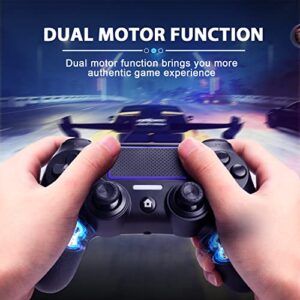 Sefwon PS4 Controller Wireless Game Controller Compatible with P4 (Blue)