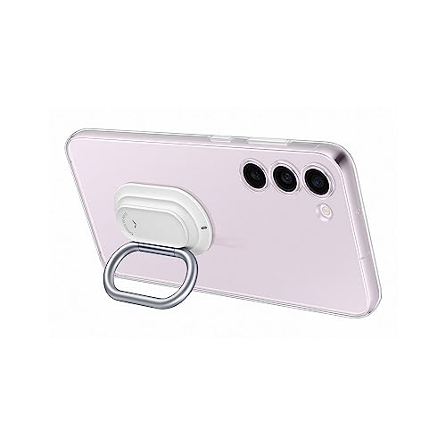 SAMSUNG Clear Gadget EF-XS916 Clear Smartphone Case for Galaxy S23+ - Clear Gadget - Scratch-Resistant - Finger Holder - Ring Holder