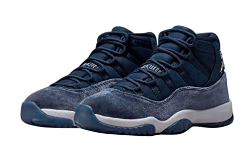 Jordan Womens Air 11 Velvet WMNS AR0715 441 Midnight Navy - Size 9.5W