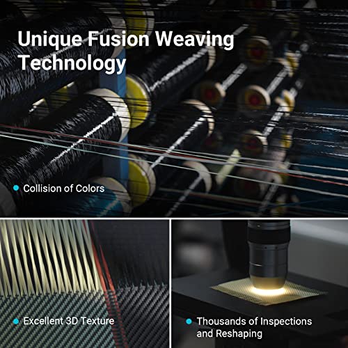 PITAKA Z Fold 4 Case, Slim & Light Galaxy Z Fold 4 Case with a Case-Less Touch Feeling, 600D Aramid Fiber Made [Fusion Weaving Air Case - Overture]