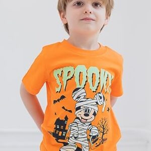 Disney Mickey Mouse Toddler Boys T-Shirt Orange 3T