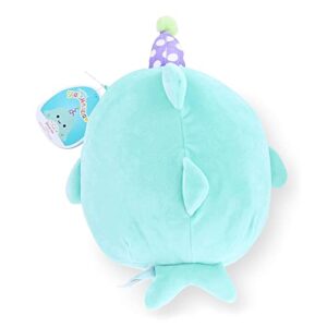 Squishmallows Official Kellytoy Sealife and Animal Soft and Squishy Holiday Stuffed Toy - Great Birthday Gift for Kids 8' Inch (Sharon Shark), Multicolor