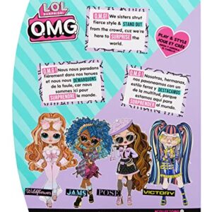 L.O.L. Surprise! LOL Surprise OMG Pose Fashion Doll with Multiple Surprises and Fabulous Accessories – Great Gift for Kids Ages 4+