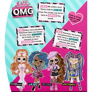 L.O.L. Surprise! LOL Surprise OMG Jams Fashion Doll with Multiple Surprises and Fabulous Accessories – Great Gift for Kids Ages 4+