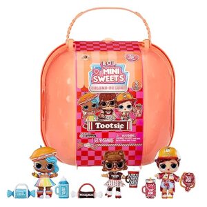 l.o.l. surprise! loves mini sweets s3 deluxe- tootsie- with 3 dolls, accessories, limited edition dolls, candy theme, tootsie theme, collectible dolls- great gift for girls age 4+