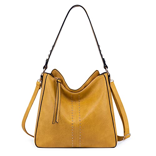 Montana West Hobo Bag for Women Designer Ladies Bucket Purse Totes Handbags Chic Shoulder Bag,MWC-128-MSYL