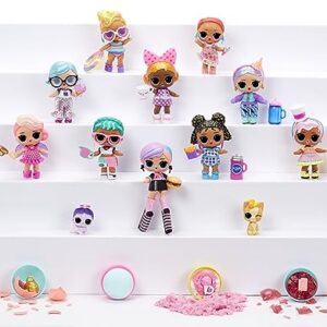 LOL Surprise Mega Ball Magic - 12 Collectible Dolls, 60+ Surprises, 170 Value, 4 Unboxing Experiences, Squish Sand, Bubbles, Gel Crush, Shell Smash, Mix/Match Fashions Limited Edition Gift, Girls 3+