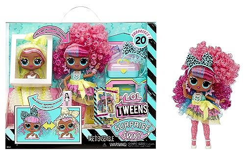 LOL Surprise Tweens Surprise Swap Curls-2-Crimps Cora Fashion Doll with 20+ Surprises Including Styling Head and Fabulous Fashions and Accessories – Great Gift for Kids Ages 4+