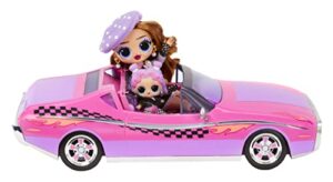 l.o.l. surprise! lol surprise city cruiser, pink and purple sports car with fabulous features and an exclusive doll - great gift for kids ages 4+