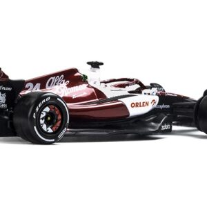 JODIYAAH Bburago 1:43 2022 Alfa Romeo F1 Racing Team C42#77 Valtteri Bottas Alloy Car Diecast Car Model Toy Collection (F1 C42#77)