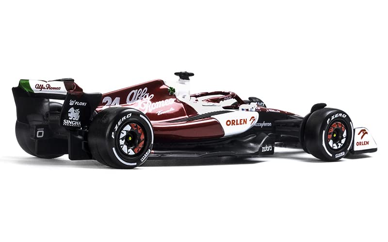 JODIYAAH Bburago 1:43 2022 Alfa Romeo F1 Racing Team C42#77 Valtteri Bottas Alloy Car Diecast Car Model Toy Collection (F1 C42#77)