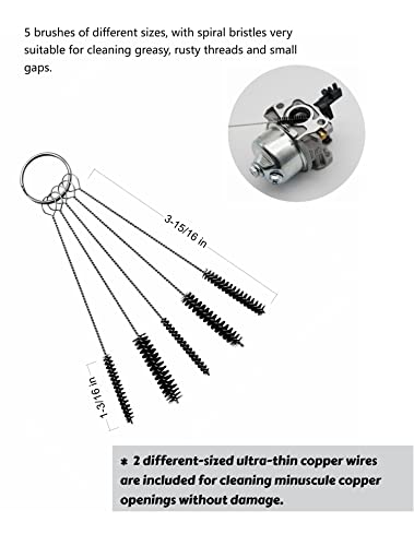 Strongthium Single D Adjustment Carburetor Tool 308535001 for Walbro Ryobi Echo Poulan Homelite STHIL Husqvarna Weed Eater Chainsaw Trimmer Leaf Blower Edger 2 Circle Carb