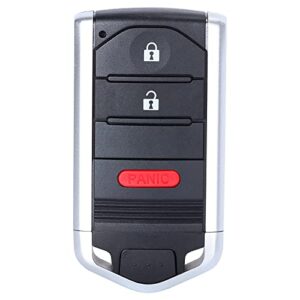 keymall keyless entry remote key fob replacement for acura rdx 2013 2014 2015 fcc id:kr5434760 p/n:72147-tx4-a41 3 buttons