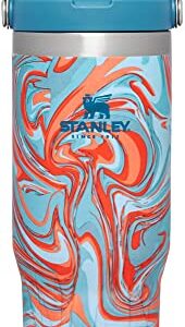 Stanley IceFlow™ Flip Straw Tumbler 30oz Pool Swirl
