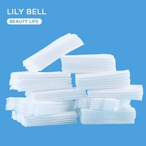 Lily Bell Cotton Facial Pads Cotton Pads (222 Count) Makeup Remover Pads 100% Pure Cotton Rounds, Hypoallergenic, Lint Free Cotton Pads Triple Layers Pads for Makeup Removal, Nail Polish