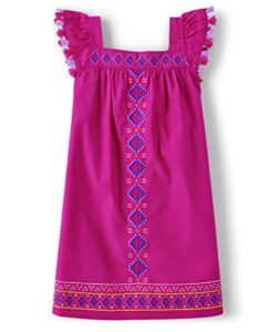 gymboree,and toddler short sleeve casual dress,watermelon pink,3t