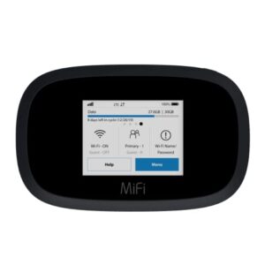 EVDO-LINK Bundle for Inseego Global Hotspot WiFi Device - 4G LTE MiFi 8000 | Global 4G LTE Mobile Portable WiFi with Case, Screen Protector and Extra Battery Compatible with AT&T, T-Mobile, Verizon