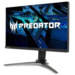 Acer Predator 27" WQHD 2560 x 1440 IPS Gaming Monitor | NVIDIA G-SYNC | 360Hz | Up to 0.4ms | DisplayHDR600 | DCI-P3 | Delta E<2 | TUV/Eyesafe | Display Port 1.4 & 2 x HDMI 2.0 | XB273U Fbmiiprzx