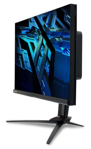 Acer Predator 27" WQHD 2560 x 1440 IPS Gaming Monitor | NVIDIA G-SYNC | 360Hz | Up to 0.4ms | DisplayHDR600 | DCI-P3 | Delta E<2 | TUV/Eyesafe | Display Port 1.4 & 2 x HDMI 2.0 | XB273U Fbmiiprzx