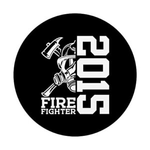 Fire Fighter 2015 7 Years Fire Brigade 7th Birthday PopSockets Swappable PopGrip