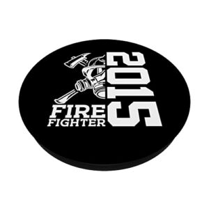 Fire Fighter 2015 7 Years Fire Brigade 7th Birthday PopSockets Swappable PopGrip