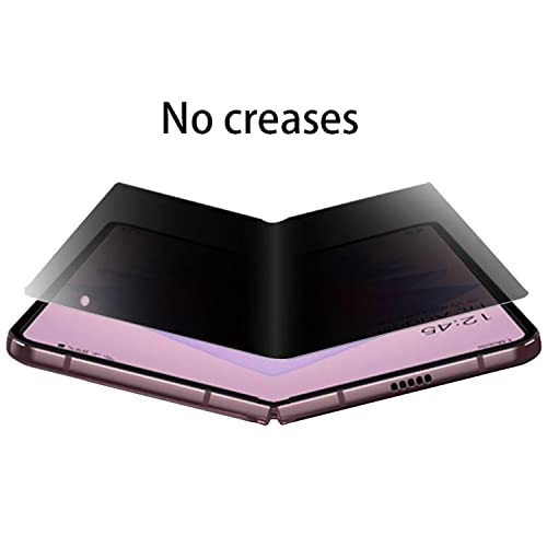 FYDIKHN 2 Pieces Anti-Spy Anti-Glare Inner Screen Protector Designed for Samsung Galaxy Z Fold 4 5G 2022 Privacy Screen Protector Matte Soft Anti-Scratch Film Anti-Peeping Full Glue