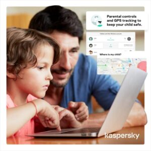 Kaspersky Premium Total Security 2023 | 1 Device | 2 Years | Anti-Phishing and Firewall | Unlimited VPN | Password Manager | Parental Controls | 24/7 Support | PC/Mac/Mobile | Online Code