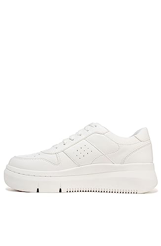 Dr. Scholl's Shoes Women's Savoy Sneaker, White Smooth, 8.5