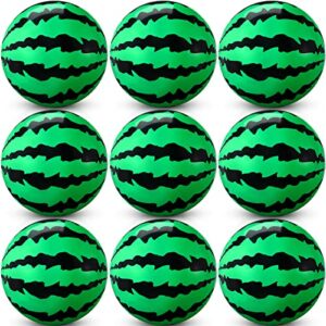lenwen 10 pcs pool toys 14 inch large inflatable beach ball with inflator for kids adult teen summer vacation fun swimming pool water games party supplies
