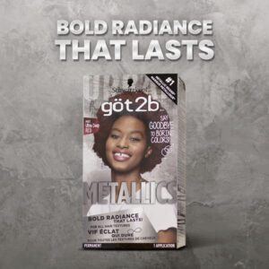 Got2b Metallics Permanent Hair Color, Deep Red