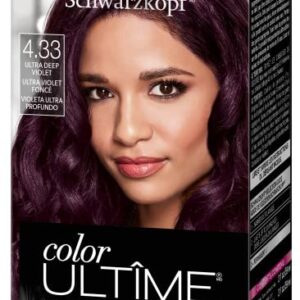 Schwarzkopf Color Ultime Hair Color Cream, 4.33 Ultra Deep Violet