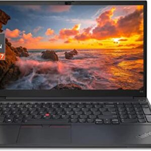 Lenovo ThinkPad E15 Gen 3 Business Laptop, 15.6" FHD IPS Anti-Glare Display, AMD Ryzen 7 5700U, 16GB RAM, 1TB NVMe PCIe SSD, HDMI, Webcam, WiFi 6, Camera Privacy Shutter, Windows 11 Pro