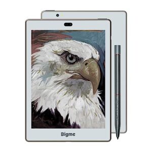 bigme s6 color ereader 7.8" digital eink display tablet octa-core 2.3ghz 6g 128gb dual camera ebook notepad